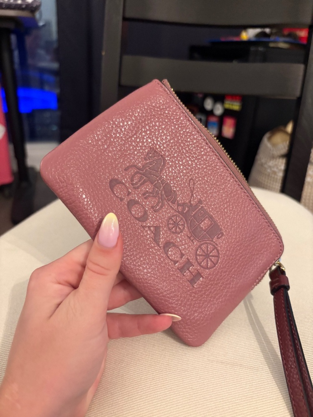 Coach wristlet